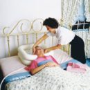 Надувной подголовник для мытья головы напрокат