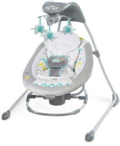 Качели-шезлонг 2 в 1 Bright Starts Слоник